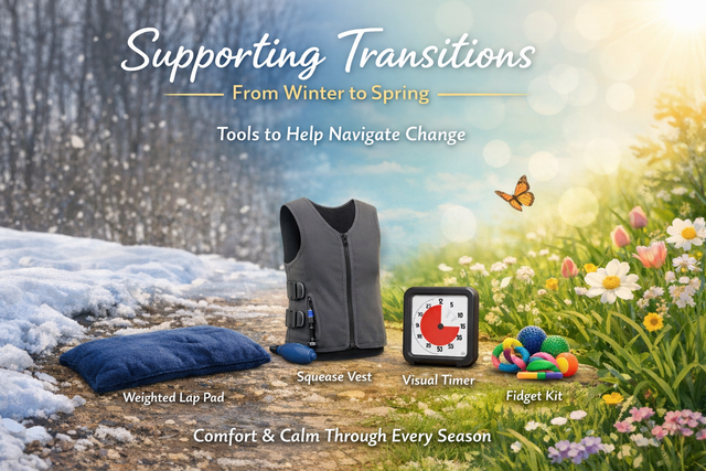 Supporting Transitions from Winter to Spring: Sensory Tools That Make Change Easier