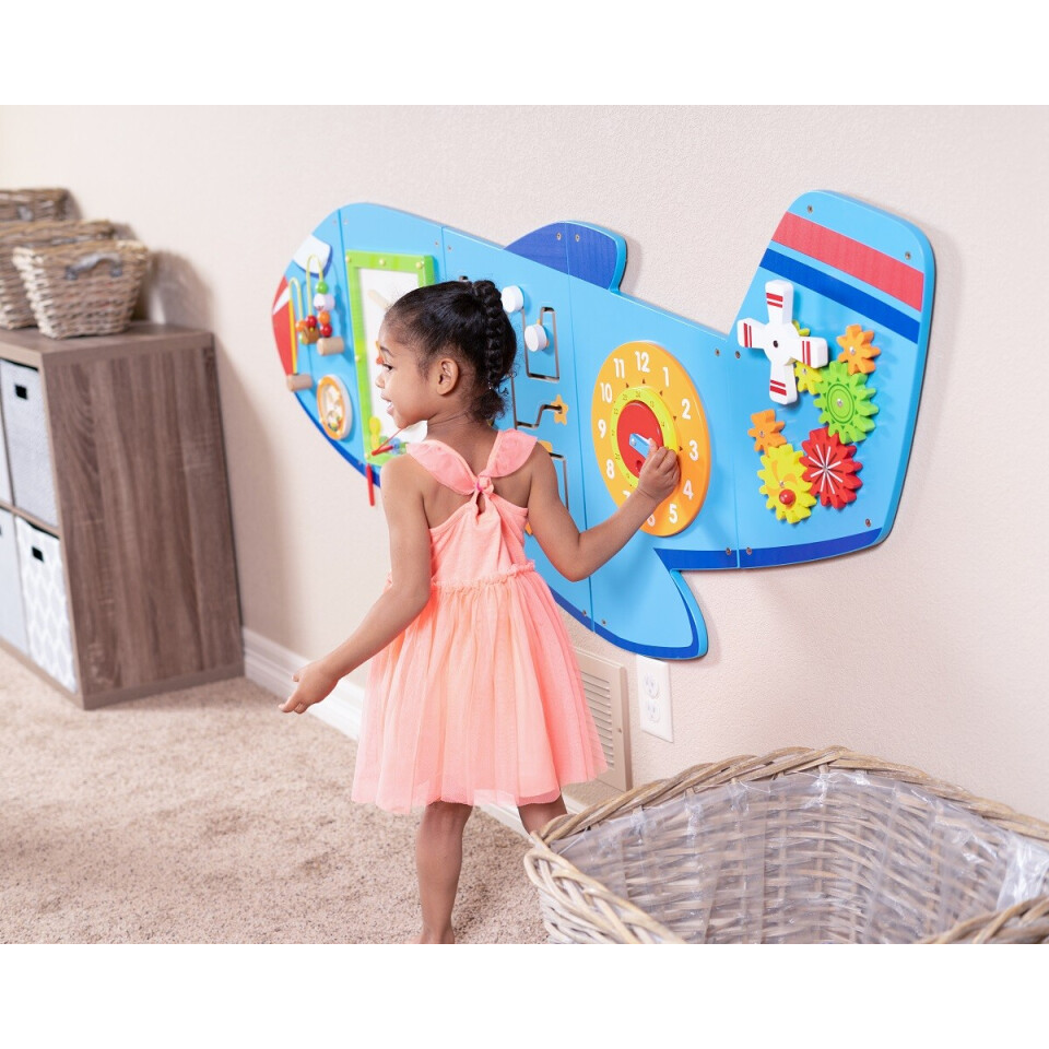 Airplane Activity Wall Panel  