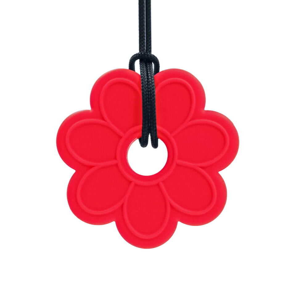 Flower Chew Pendant Necklaces