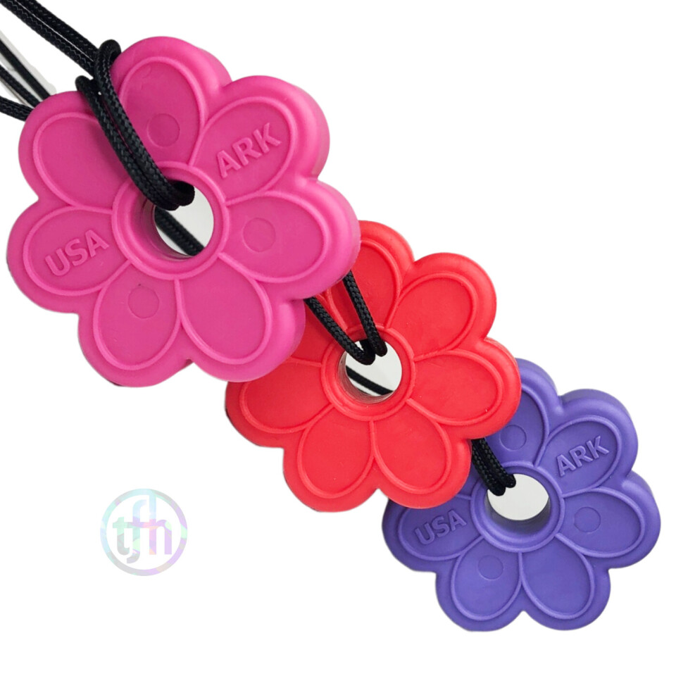Flower Chew Pendant Necklaces