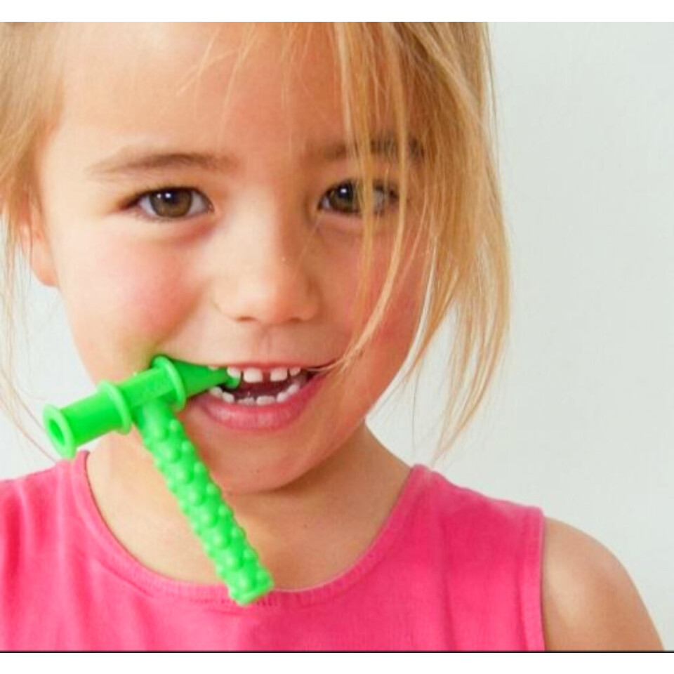 Chewy Tube (Green) - Chew Toys Sensory Feedback