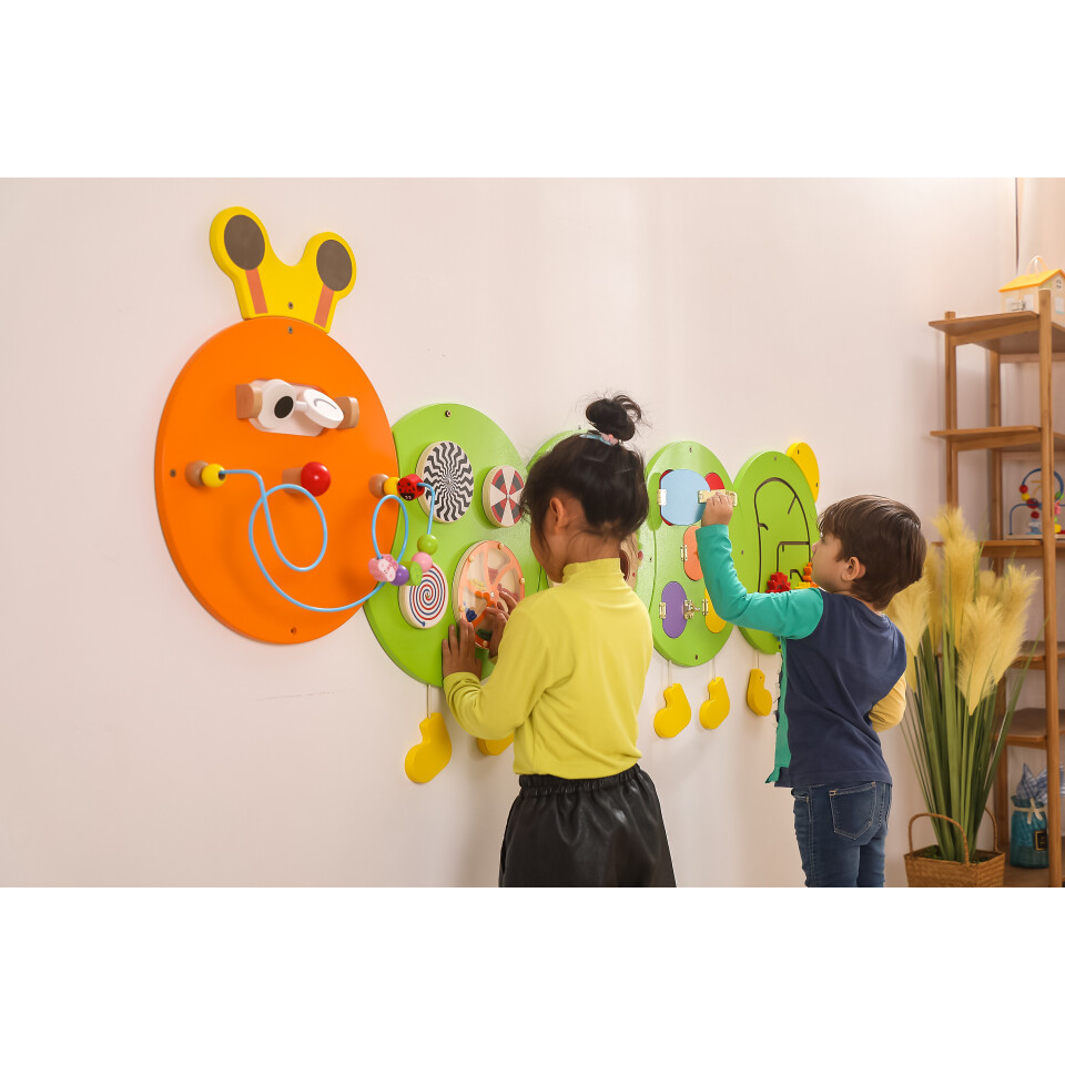 Caterpillar Activity Wall Panel