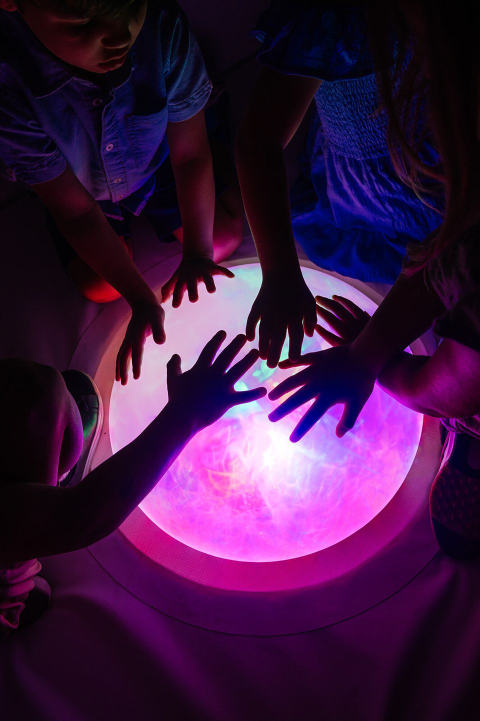 Interactive Sound Light Dome Podium 