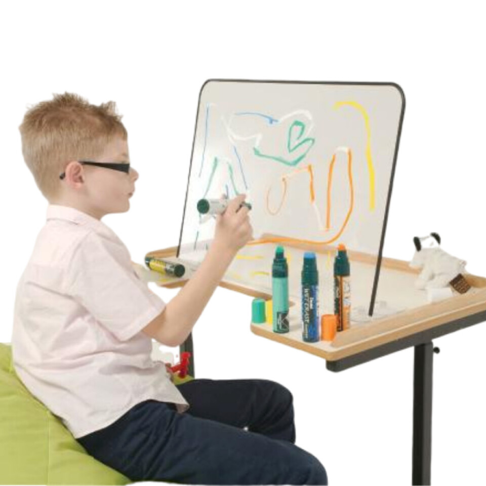 Clear Painting Easel - Self Expression Sensory Toy