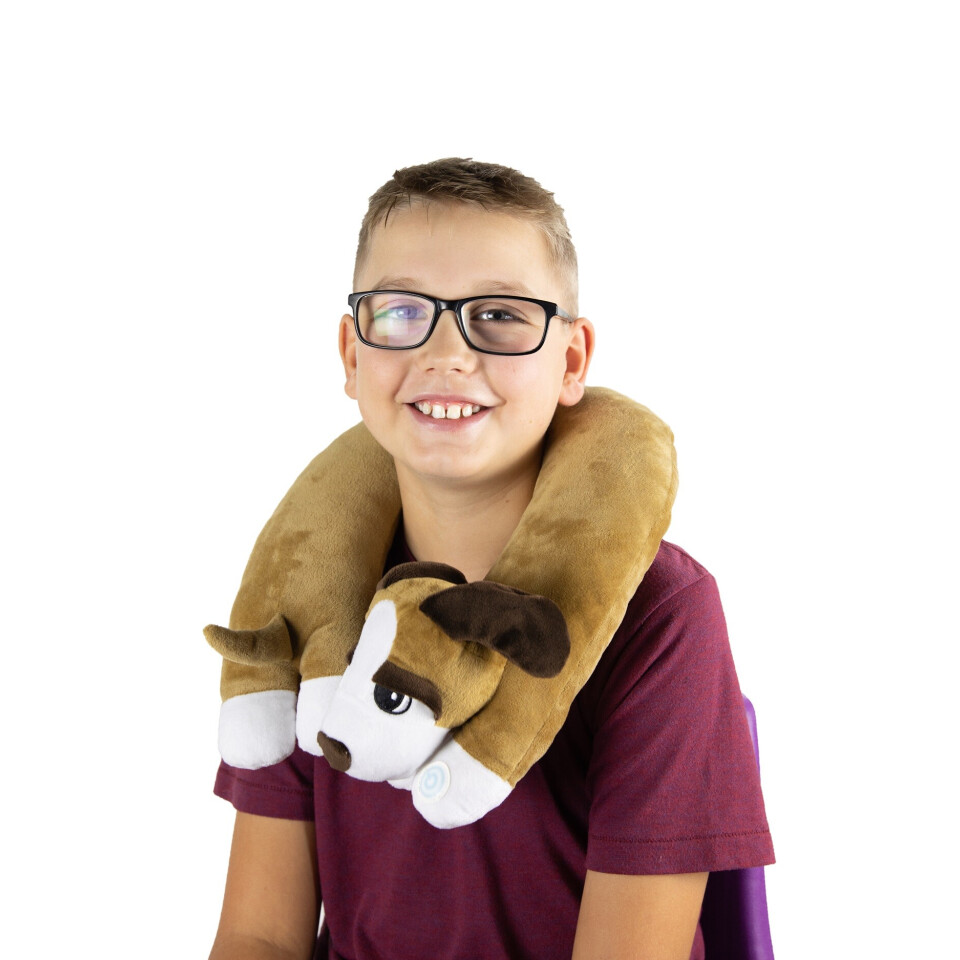 Bouncyband® Sensory Vibrating Neck Pillow - Dog