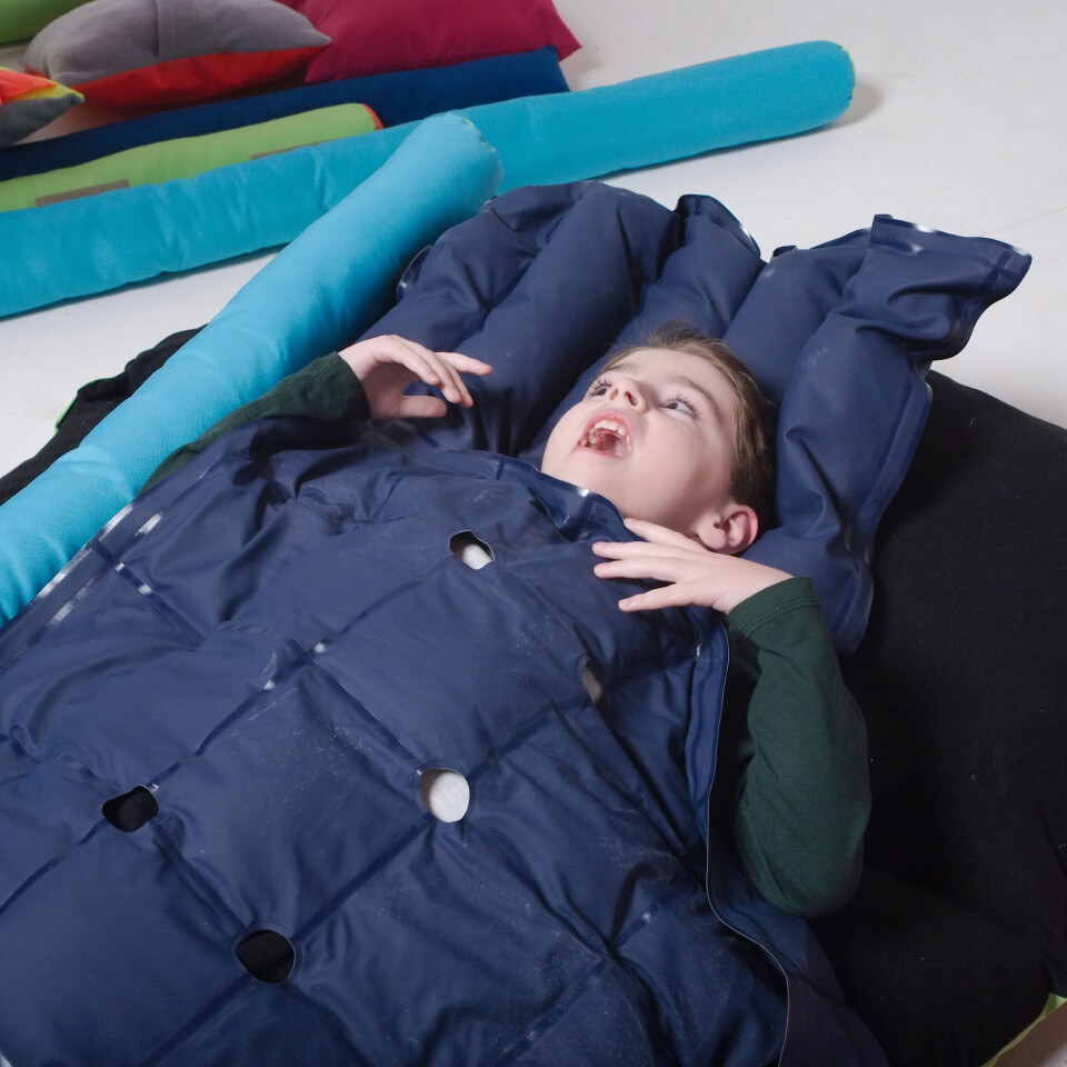 No Fabric Vinyl Weighted Blanket