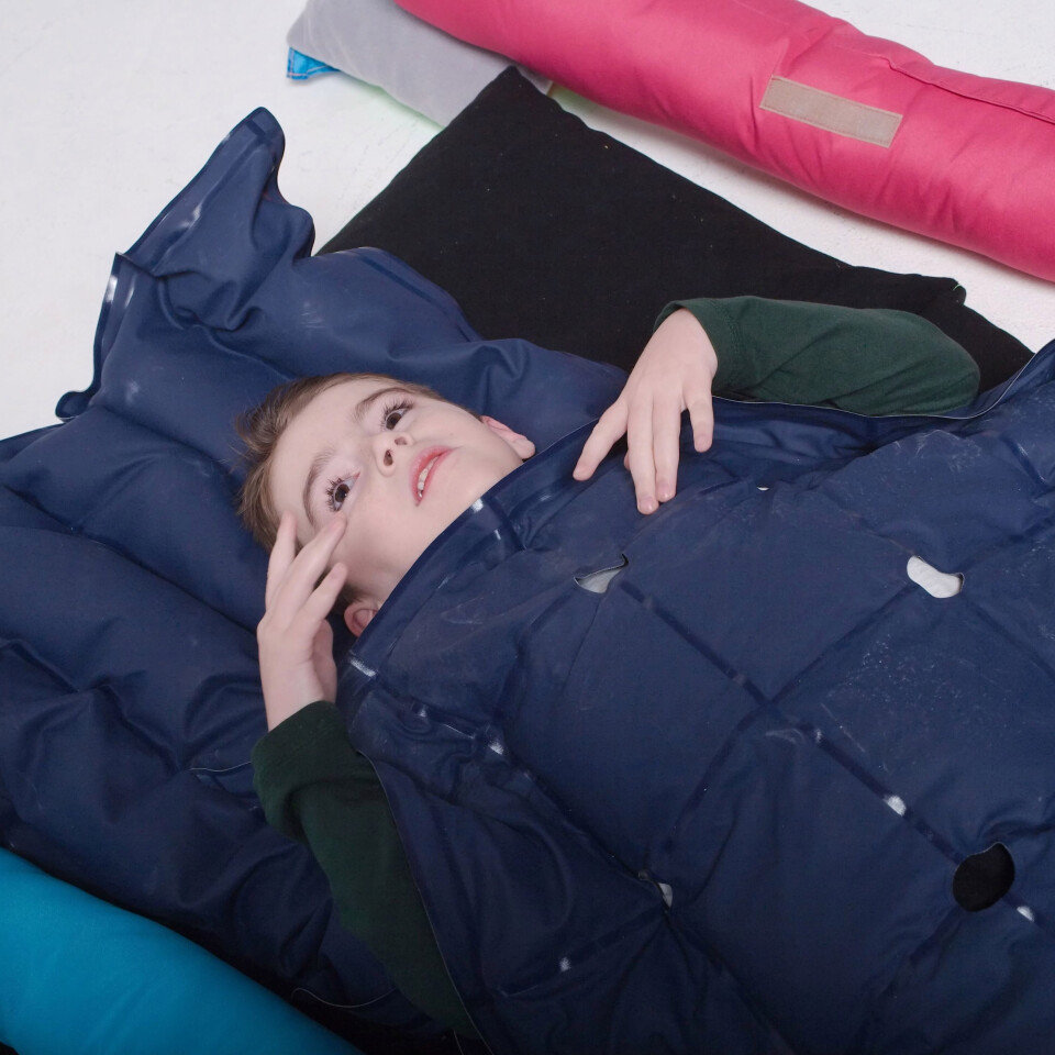 No Fabric Vinyl Weighted Blanket