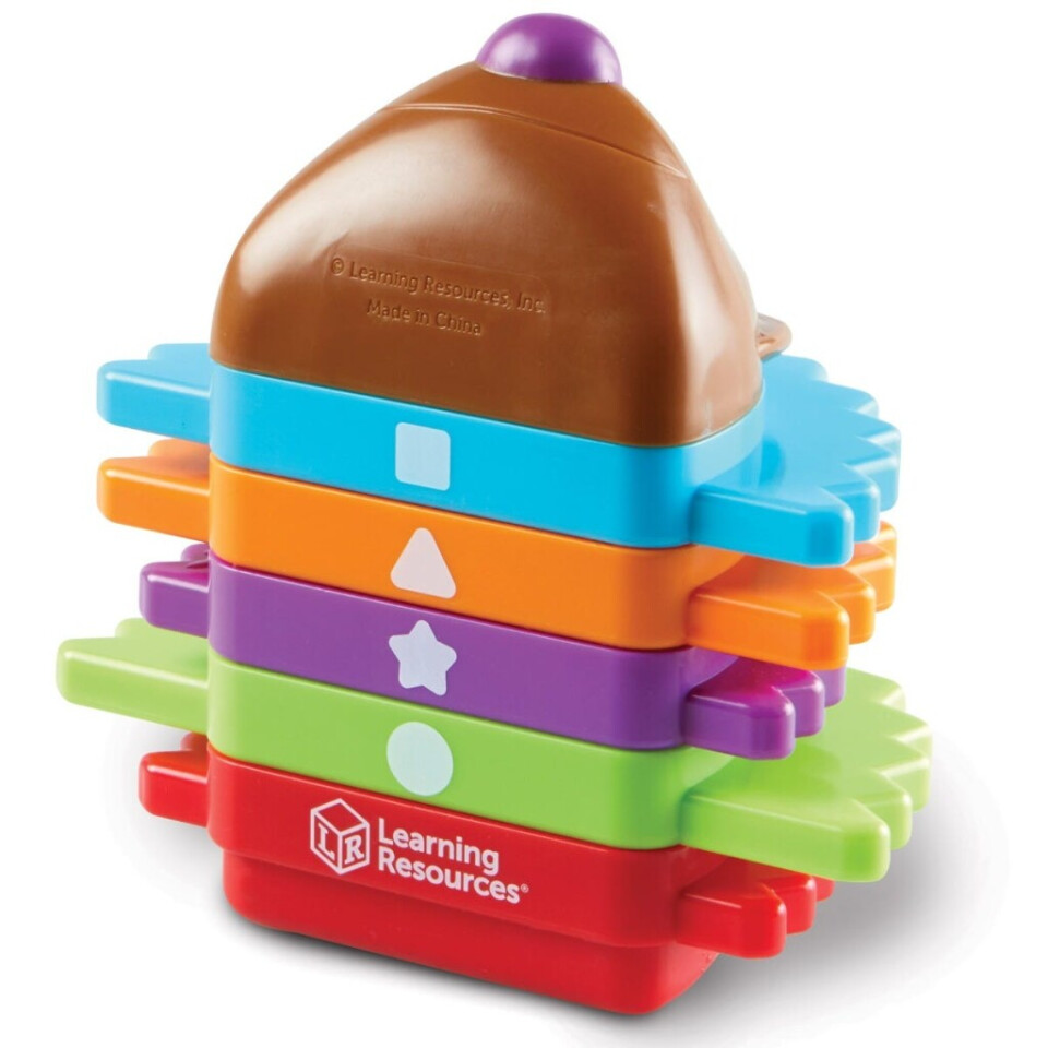 Spike The Fine Motor Hedgehog Rainbow Stackers - LIMITED SUPPLY