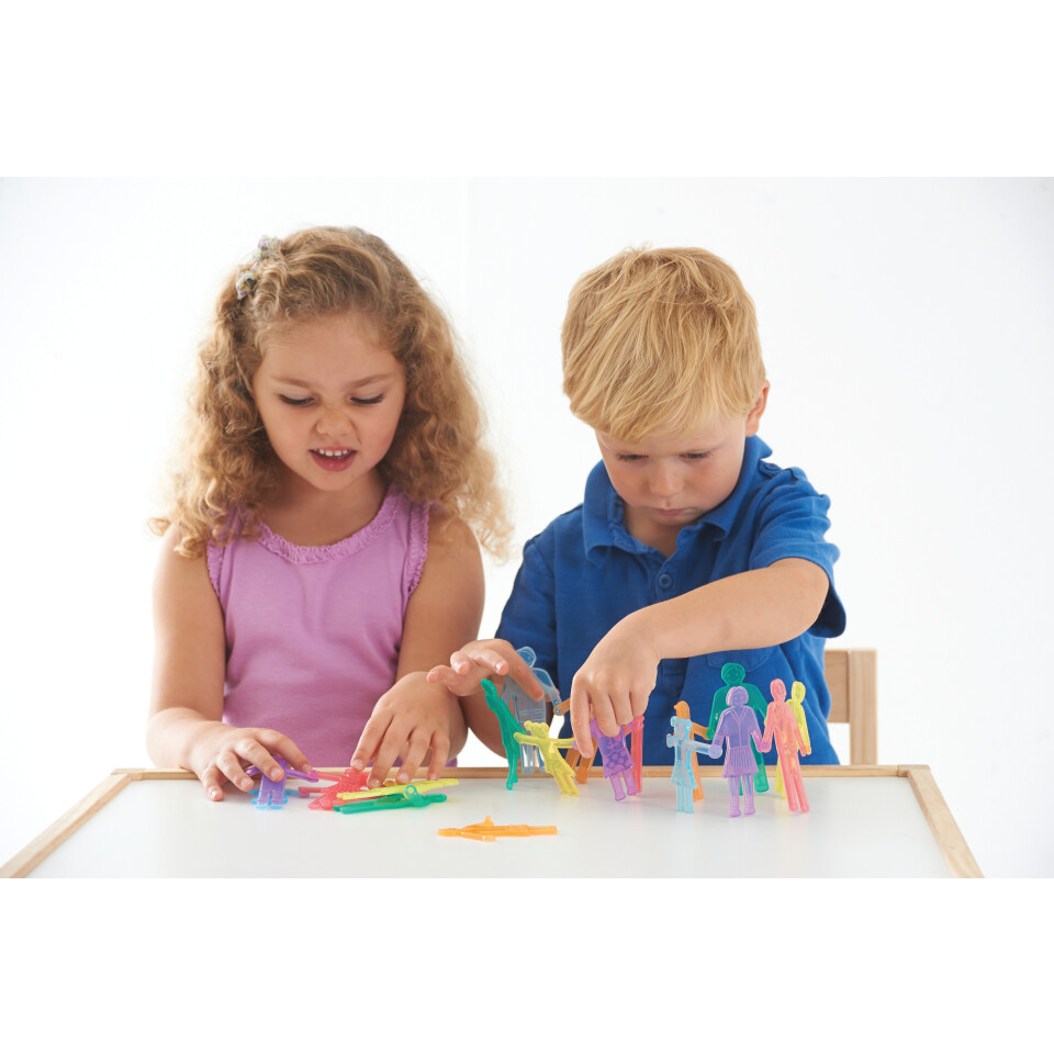 Sillishapes Linking People - Sorting Sensory Toy