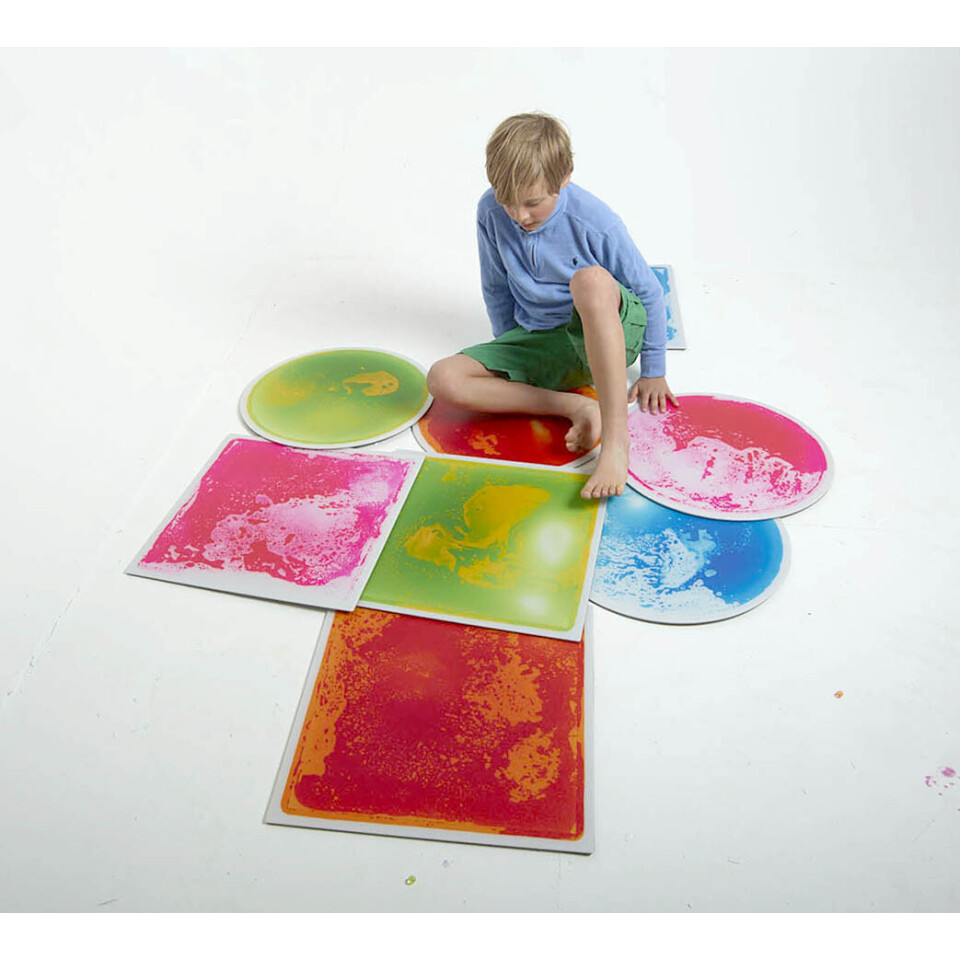 Circle Liquid Floor Tile Set  - LIMITED SUPPLY