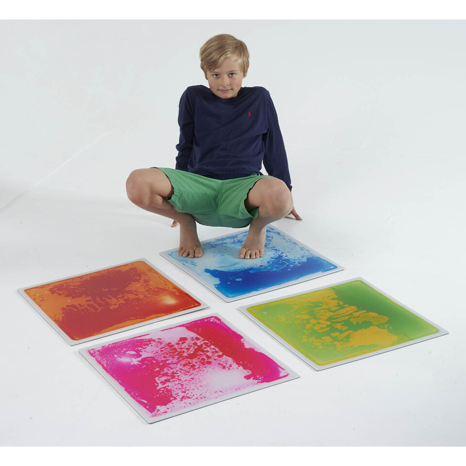 Tactile Squidgy Floor Tiles  Set 4
