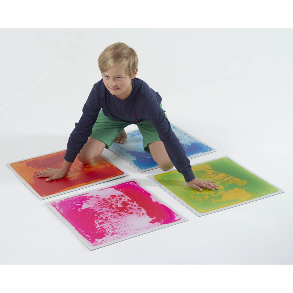 Tactile Squidgy Floor Tiles  Set 4