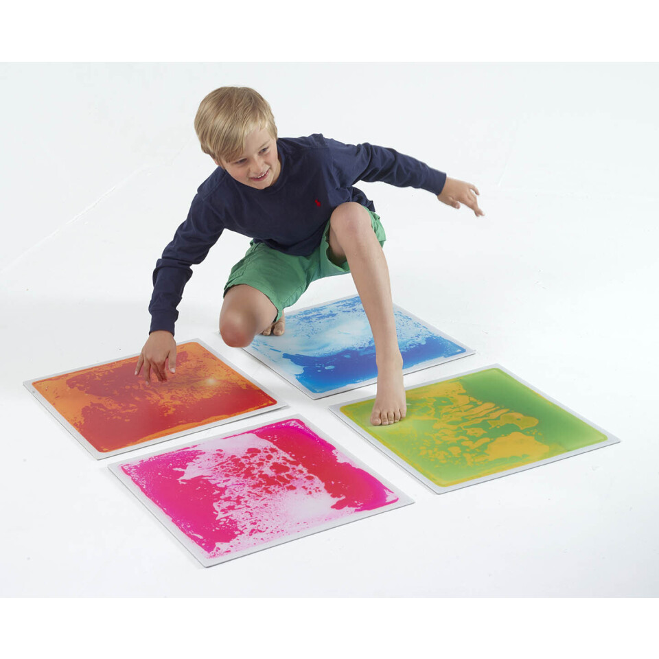 Tactile Squidgy Floor Tiles  Set 4
