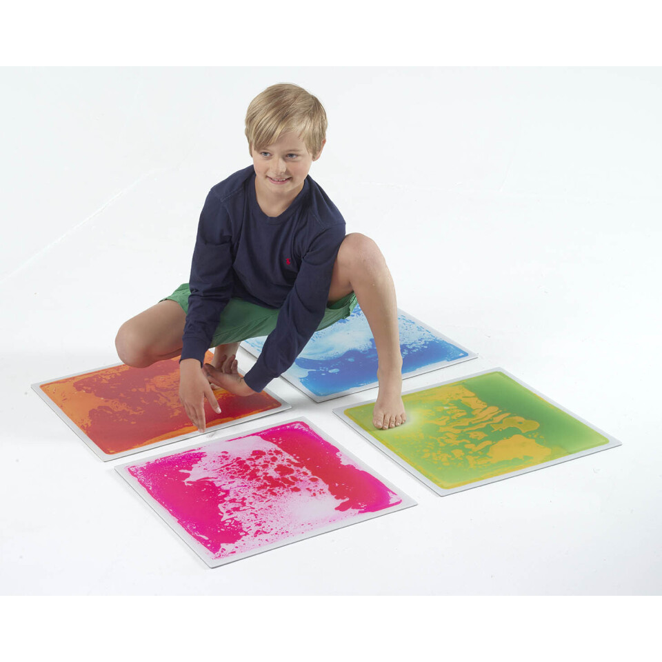 Tactile Squidgy Floor Tiles  Set 4
