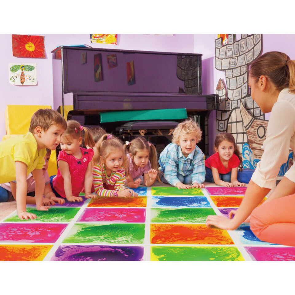 Liquid Floor Tiles - Set of 4