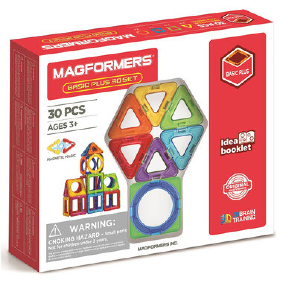 Magnetic Building Tiles - 30 pcs.