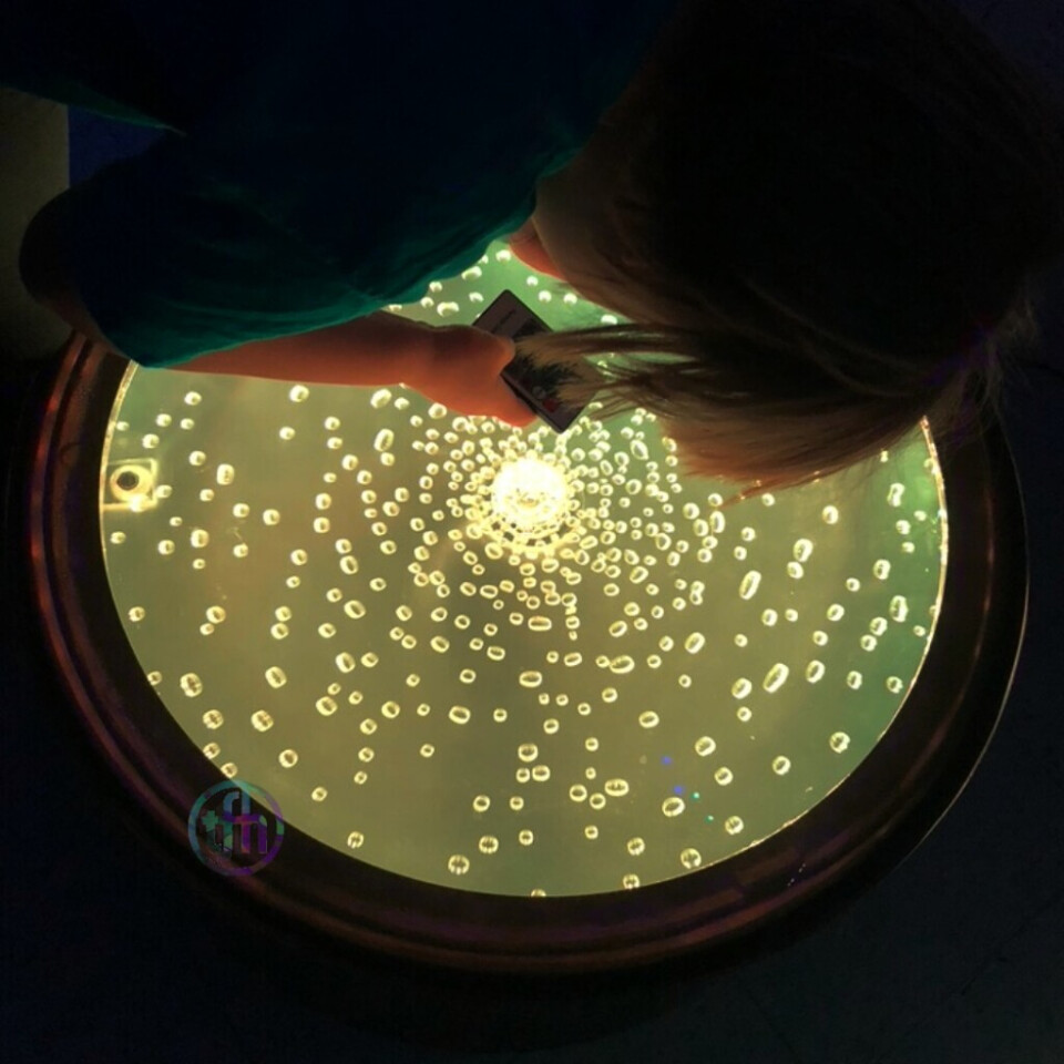 Round Bubble Table - Colourful Sensory Toy