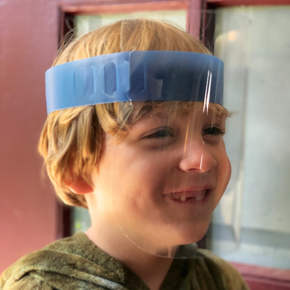 Clear Face Shields Set of 8 - LIMITED SUPPLY