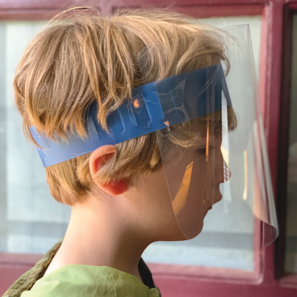Clear Face Shields Set of 8 - LIMITED SUPPLY