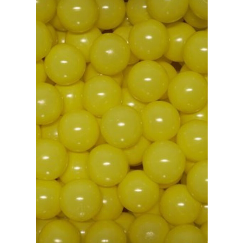 Bollhavsbollar Gul 500 st, 75mm