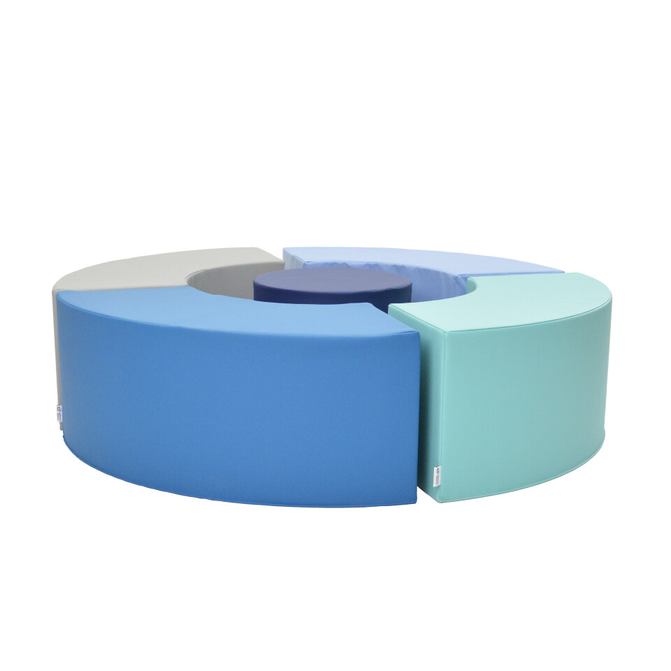 Childrens Factory 5 Piece Curve Seating 