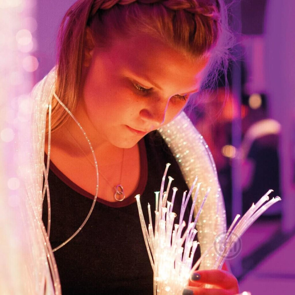 Interactive Fiber Optic Spray - 200 Tails