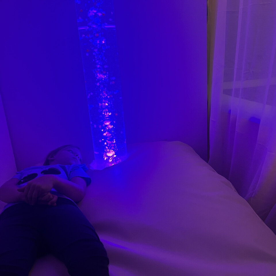 Bean Bag for a Bubble Column