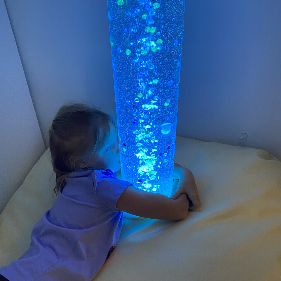 Bean Bag for a Bubble Column