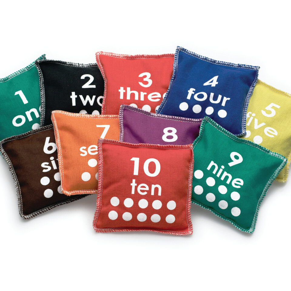 Numbered Bean Bags - Sociable Special Needs Toy