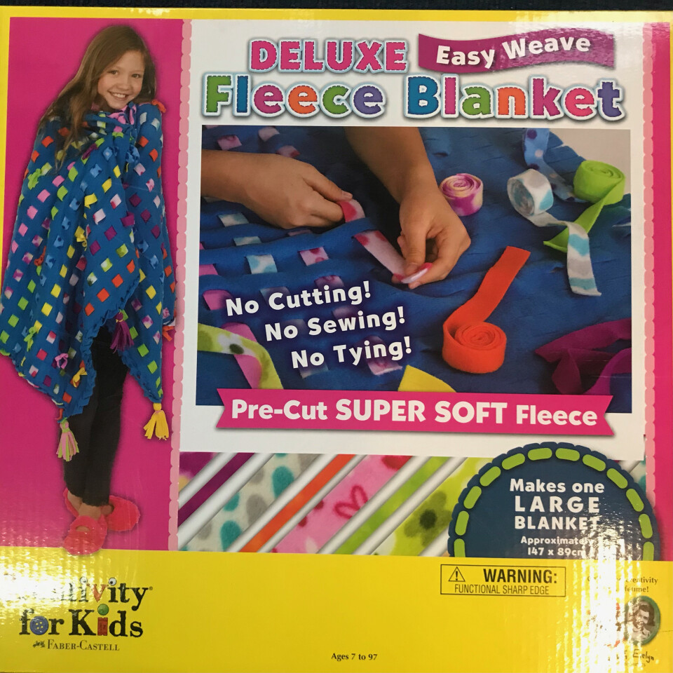 Sensory Easy Weave Fleece Blanket