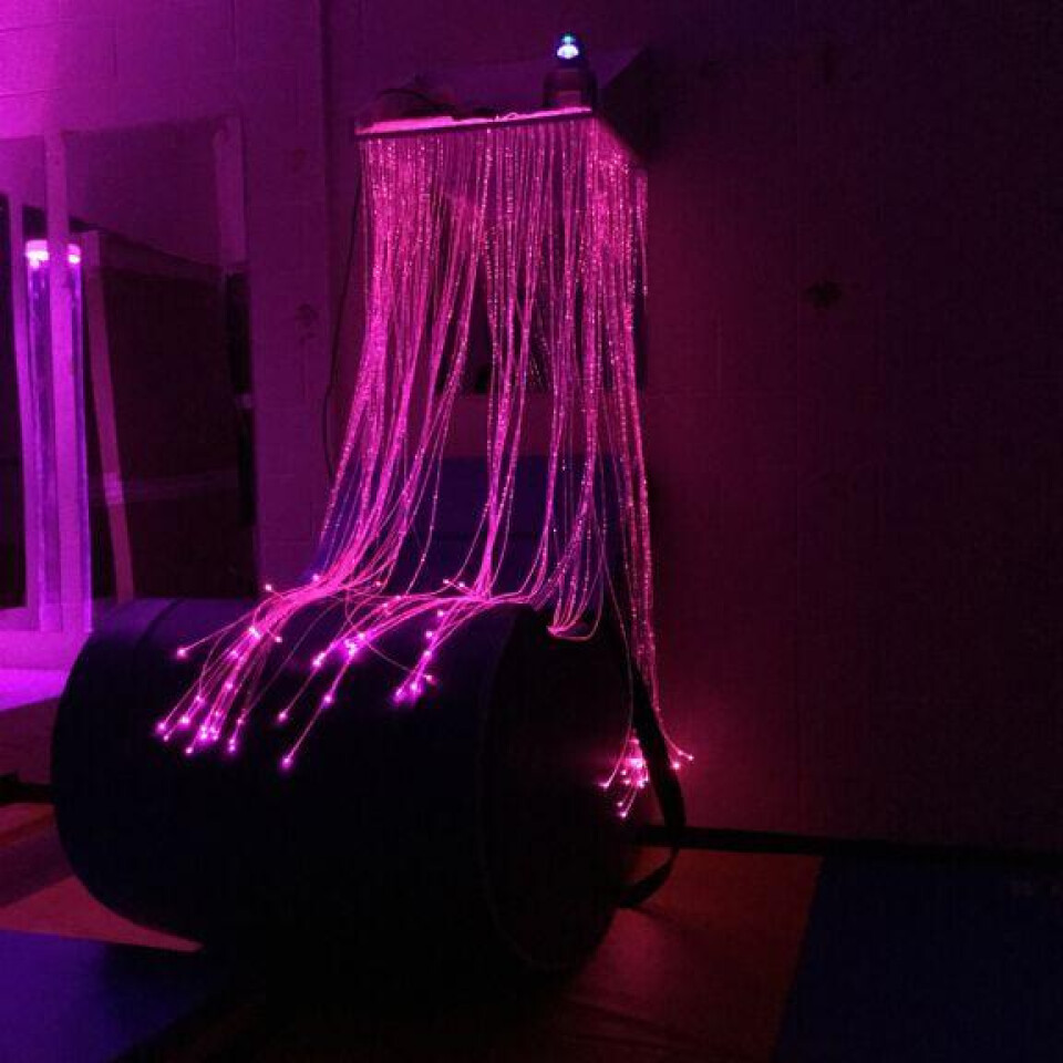 Fibre Optic, Waterfall Ceiling Suspended
