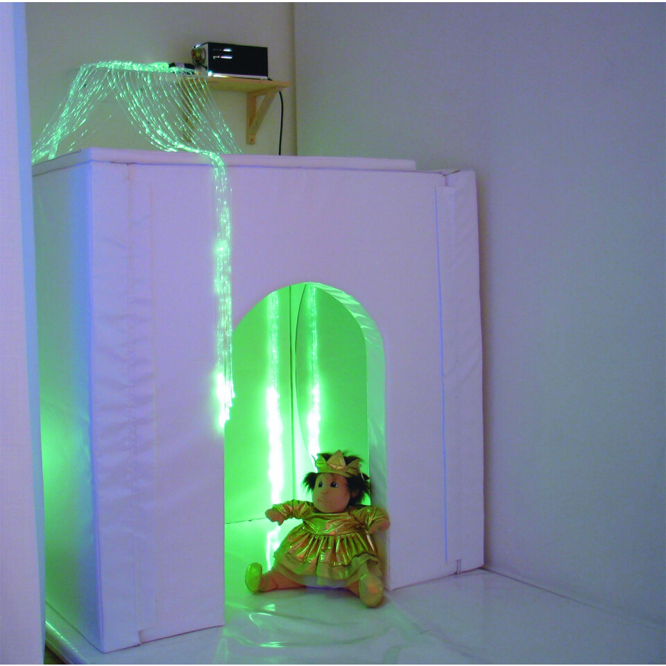 Soft & Safe Mirrored Sensory Den – Foldable Sensory Hideaway with Safe Acrylic Mirrors