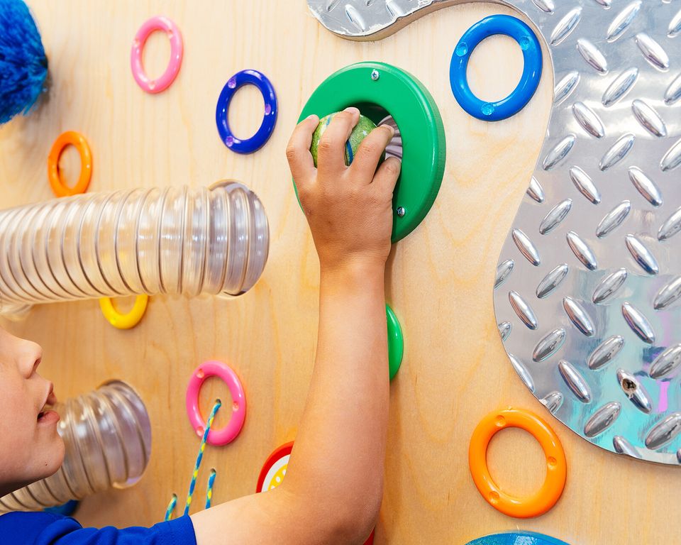 Tactile Loopie Wall