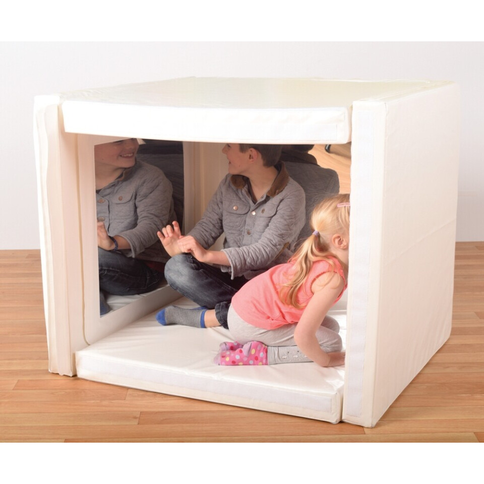 Softplay Mirror Den - 80cm Cube
