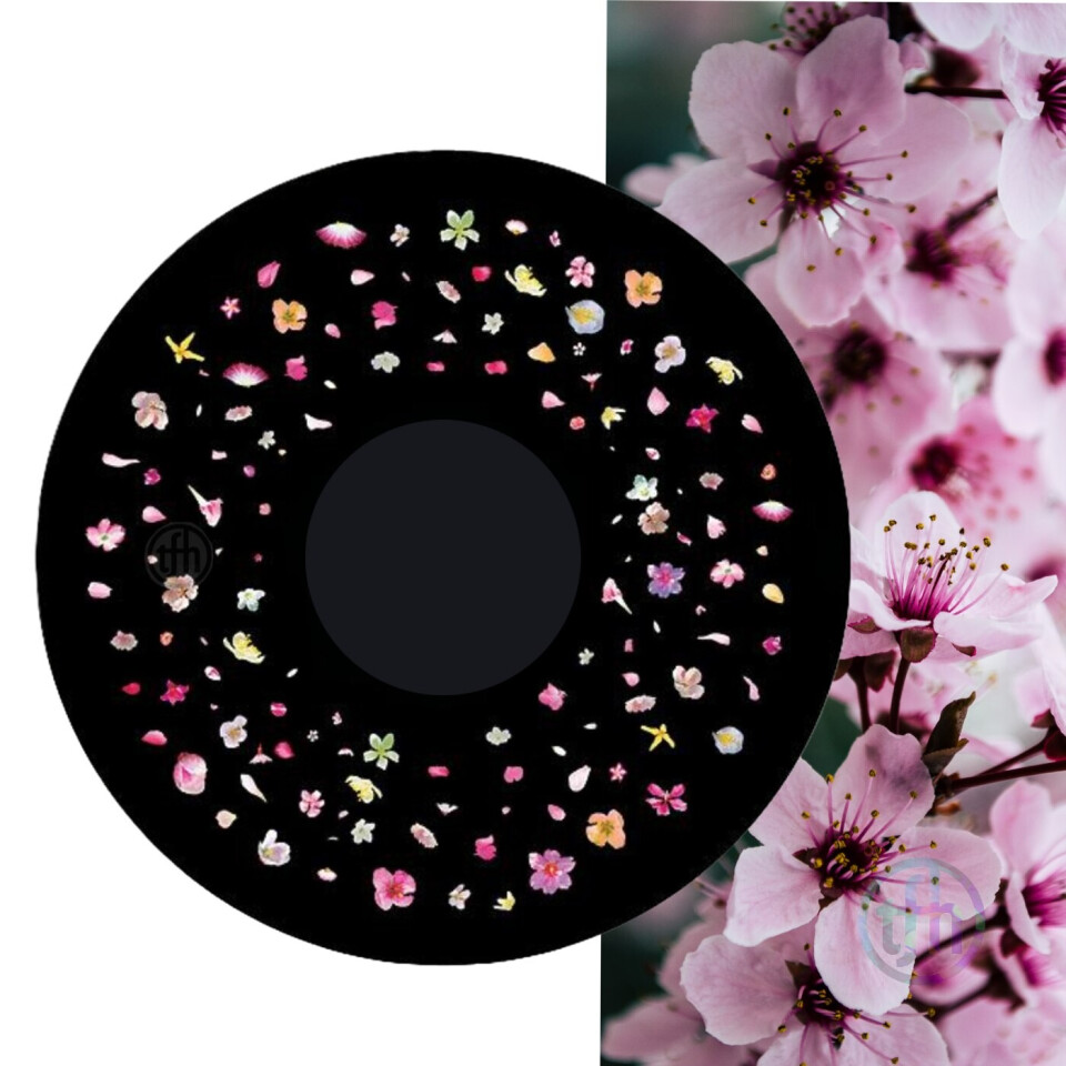 Coloured Blossoms