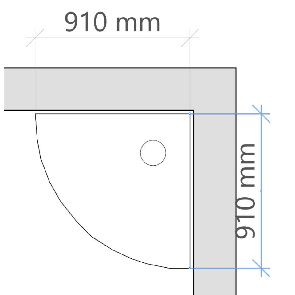 Quadrant Corner Seat Base