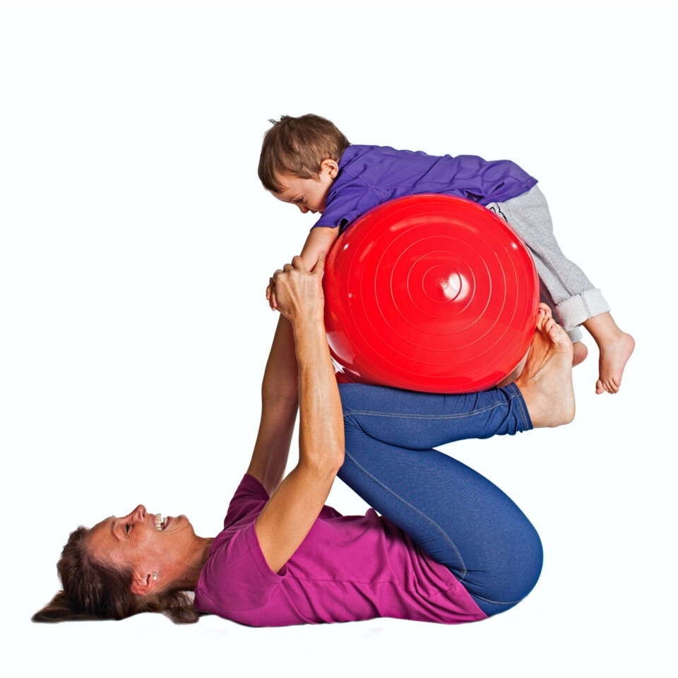 Physio Roll: Small Röd Ø 40