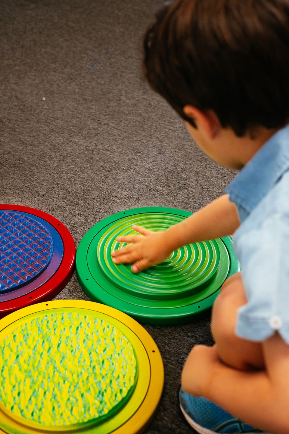 Tactile Wall Spinner - Set of 4