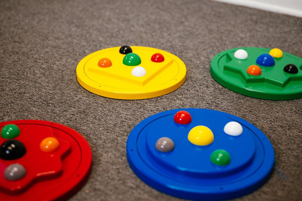 Tactile Wall Spinner - Set of 4