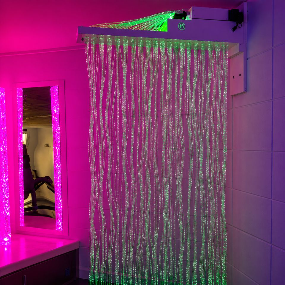 Fibre Optic Tails - Wall Curtain