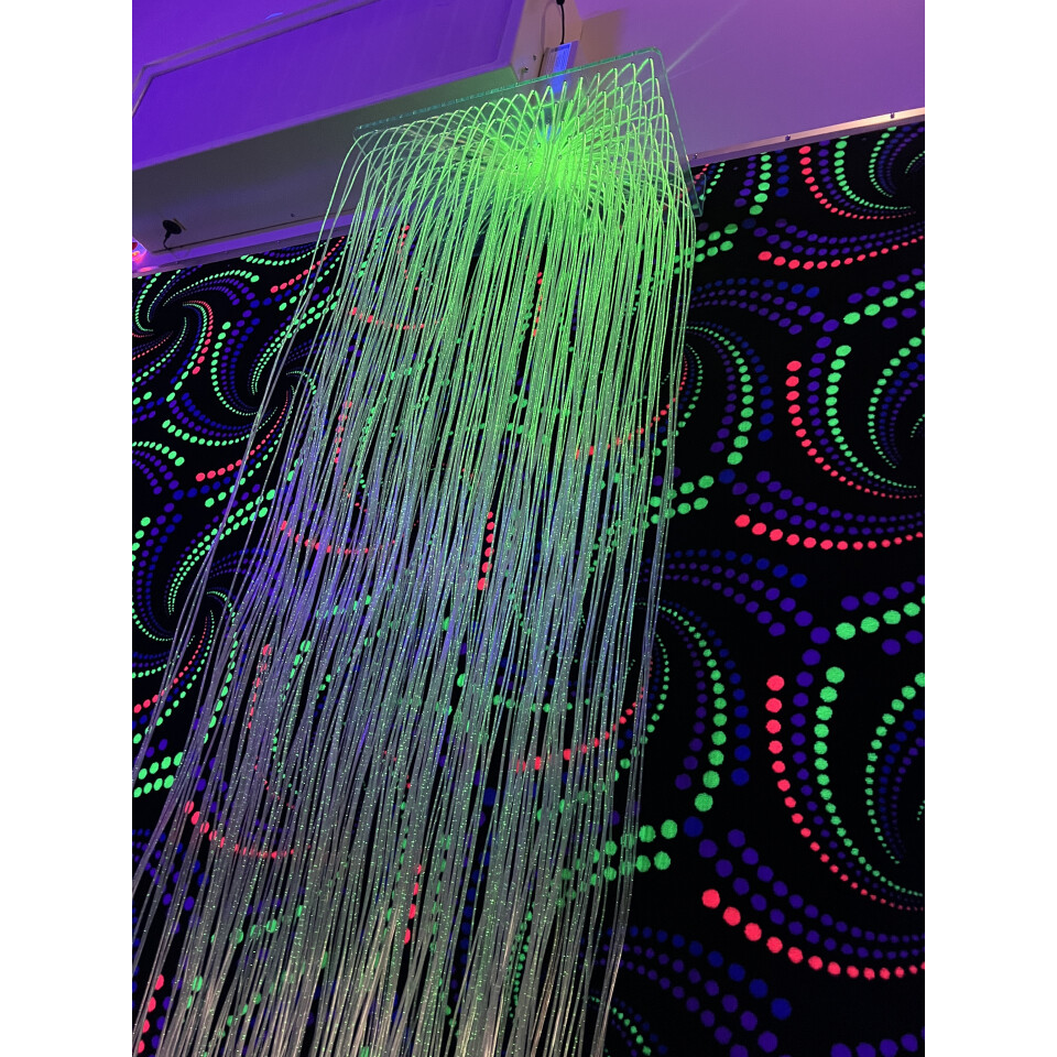 Transparent Fibre Optic Shelf