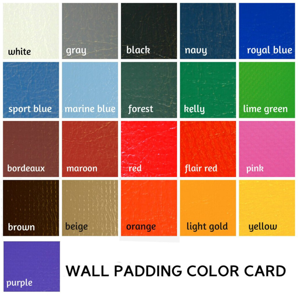 Custom Wood Backed Wall Pads - FREE SHIPPING