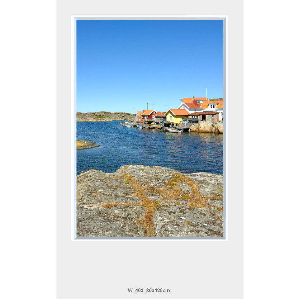 Väggfönster Natur LED 120x80cm