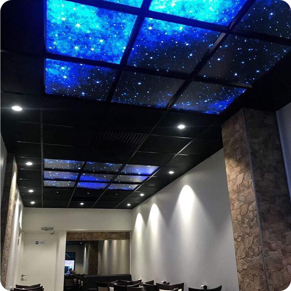 Dagsljus Takfönster Natur LED 60x60cm