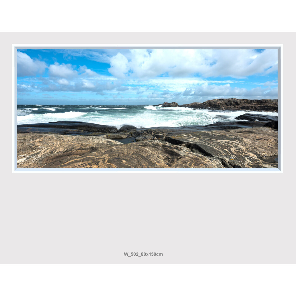 Väggfönster Natur LED 80x150cm