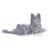 Silvergrå kompis katt - digital terapikatt