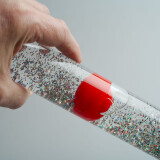 Glitterrör med boll