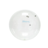 Boll med bjällra Transparent Ø 50 cm