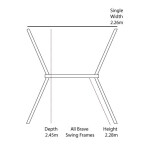 Single Swing Set
