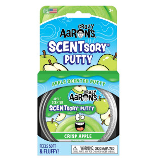 Crazy Aaron's Crisp Apple SCENTsory Putty® - LIMITED SUPPLY